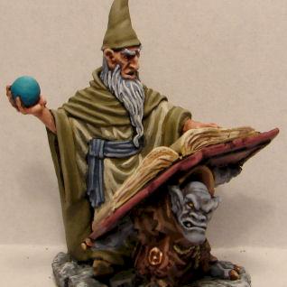 mage with Book by idahoan