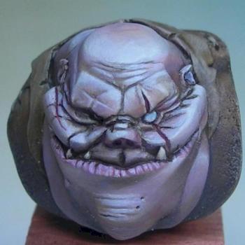 Oger's bust by Graymalkin