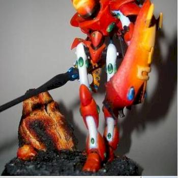 fire dragon wraithlord by stickboy9000