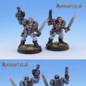 Warhammer 40k Space Wolves Scouts by funkyyuzzam