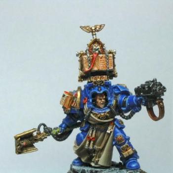 Ultramarines Terminator Librarian by miniDrake