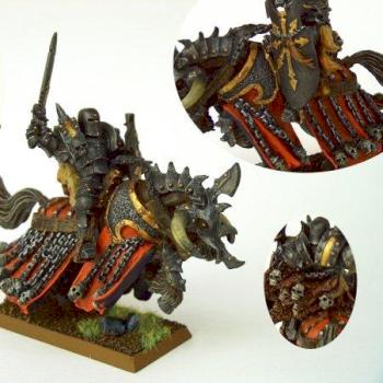 Chaos Lord on steed by Ivar Woden