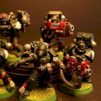 Dark Angels Devastator Squad 3rd Company by Mr.Keys