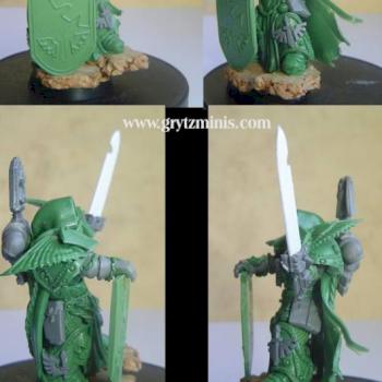 Dark Angels Veteran Sergeant by GRYTZ