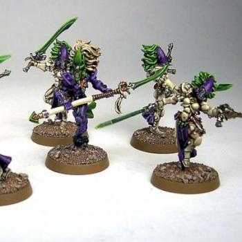 Eldar Banshees for Warhammer 40K by CreepyBasementStudio