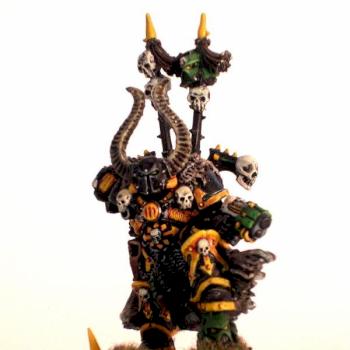 Black legion Chaos lord by Malenky malchick