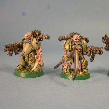 Plague marines by Silverthorn