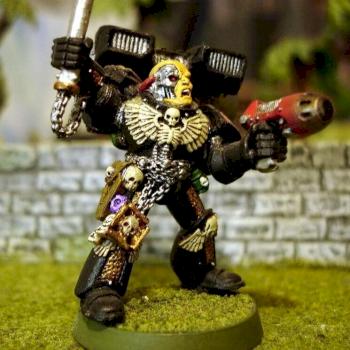 Blood Angels Chaplain by Sweeper