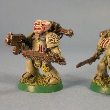 Plague marines by Silverthorn