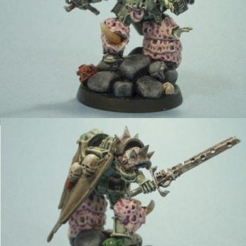 Nurgle terminator Lord by Silverthorn