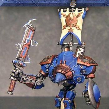 Cygnar Heavy Warjack Stormclad by ModelPainter