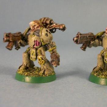 Plague marines by Silverthorn