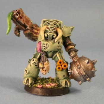 Nurgle terminator by Silverthorn