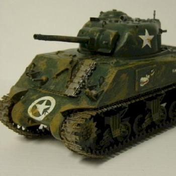 WWII US Sherman Tank by ImperialGeneral