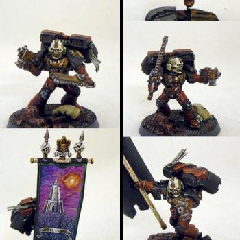 Blood Angels Chaplain with HG by darkartminiatures