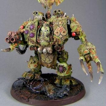 Nurgle Dreadnough Forgeworld Cybot by Chiroptera