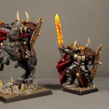 Archaon Herald of the End Times by blue moon miniatures by bluemoonminiatures