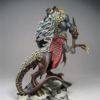 Dragon Ogre Shaggoth by Miniatures Art Team by goblin1980