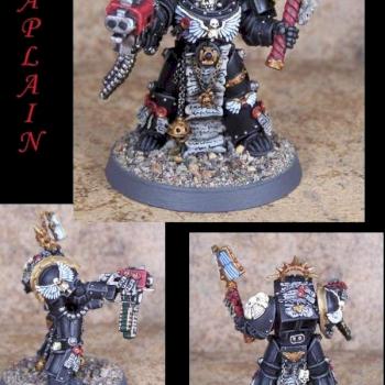 Chaplain by blue moon miniatures by bluemoonminiatures