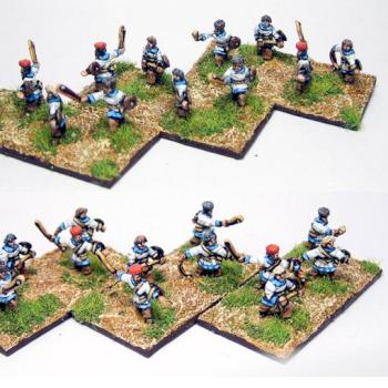 Warmaster Ancient (10mm) Late Romans Slingers 1 by legdba