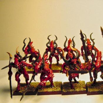 Bloodletters of Khorne by JoeGKushner