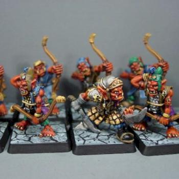 Goblins by blue moon miniatures by bluemoonminiatures