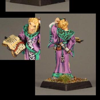 Female Scribe by blue moon miniatures by bluemoonminiatures