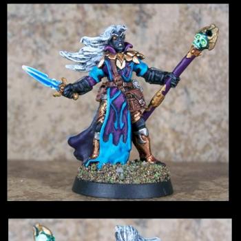 Drow by blue moon miniatures by bluemoonminiatures