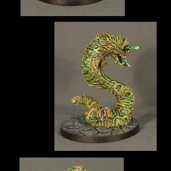 Unknown cavern worm by blue moon miniatures by bluemoonminiatures