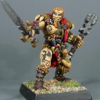 Barbarian by blue moon miniatures by bluemoonminiatures