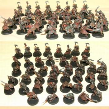 Lord of the Rings Orcs with command group by Tanker