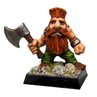 Dwarf - troll slayer (without base) by Dreamfish