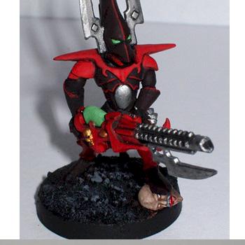 Dark Eldar warrior Splittercanon by General SHO