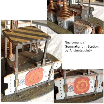 Necromunda Generatorium Station by Ancientsociety