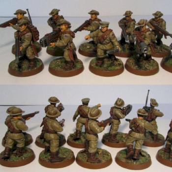 Australis Lighthorse Infantry Squad 1 by Tyra Nid