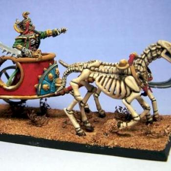 Tomb King Chariot by dargrin