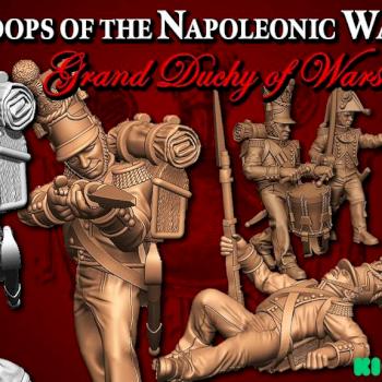 Troops of the Napoleonic Wars - Grand Duchy of Warsaw by rafalmpolkowski