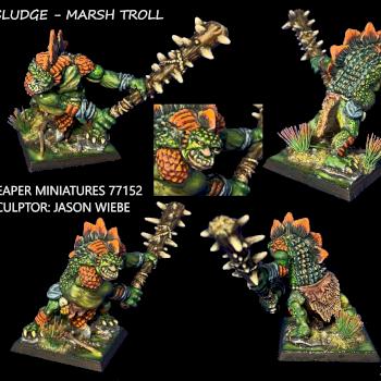 SLUDGE - Marsh Troll by mousekiller