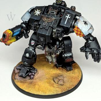 Black Templars Redemptor Dreadnought by WarmasterPainting