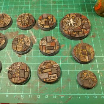 W.I.P. Battle sisters Bases by Hazazeluni3