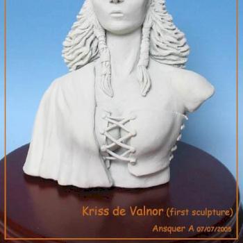 Kriss de Valnor ( Bust first sculpt ) by ansquer