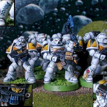 Space wolves Grey Hunter squad by ravenwing