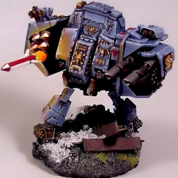 Space Wolves Dreadnought by Doc