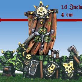 nurgle command - warmaster 10 mm by py11