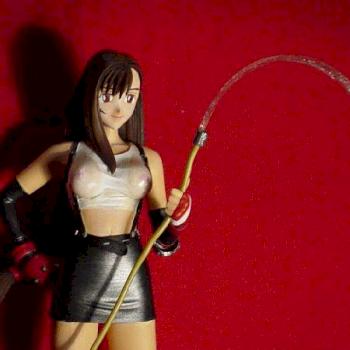 Tifa Lockhart in a wet shirt by Samurai Girl