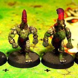 Blood Bowl Saurus by Swollen Ostrich