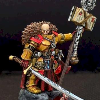 Inquisitor Lord with Daemon Blade by Inquisitor Gomez