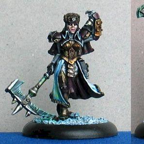 Sorscha, Khador Warcaster by ravenwing