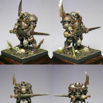 nurgle champion no NMM! Gold at French GD 2004 by cyril