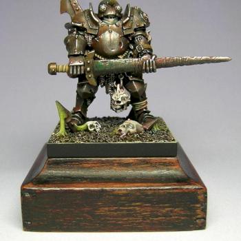 nurgle champion no NMM! Gold at French GD 2004 by cyril